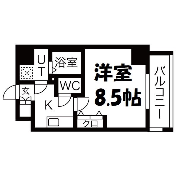 レジデンシア泉Ⅰ 間取り図