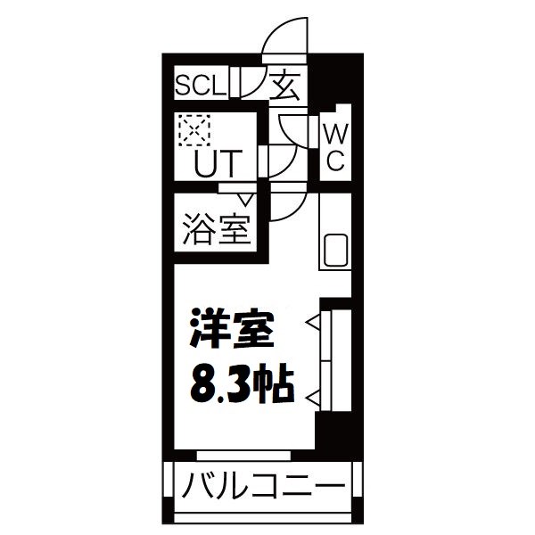 シェモア泉 間取り図