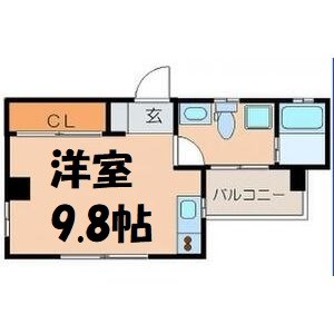 フローラル尾頭橋 間取り図