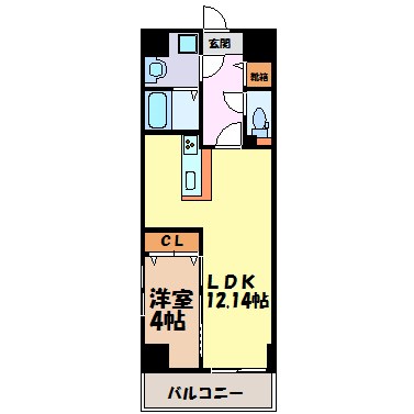 GRANDUKE古出来fiore 間取り