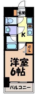 プレサンス丸の内アドブル 間取り図