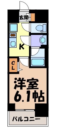 プレサンス丸の内アドブル 間取り図