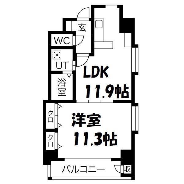 プロビデンス葵タワー 間取り図