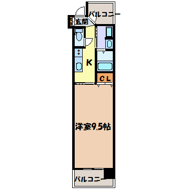 CASTELLO LUSSO 間取り図