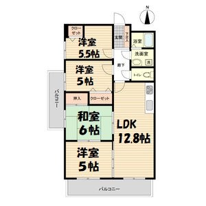 レジデンス御器所スクエア 間取り図