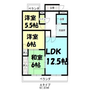 モネ水草 間取り図