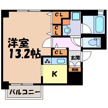 La Casa Alba Due 間取り図