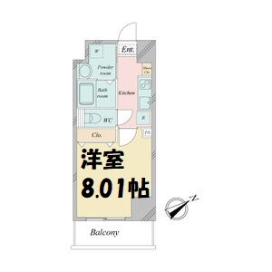 アプリーレ千代田 間取り図