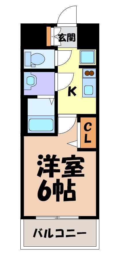 ディアレイシャス上前津 間取り図