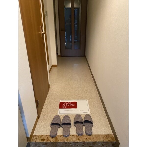 ライオンズマンション新栄 玄関