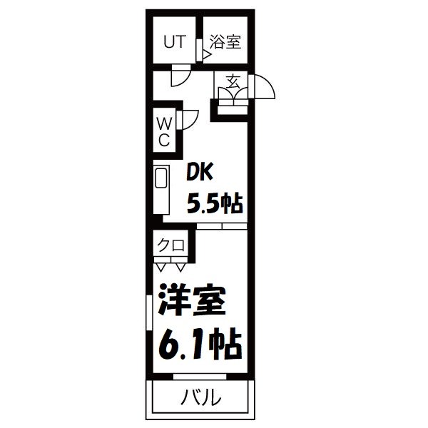 La VeriteノムラⅡ 間取り図