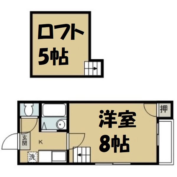 ファミールエス 間取り図