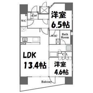 La Vita Aoi 間取り図