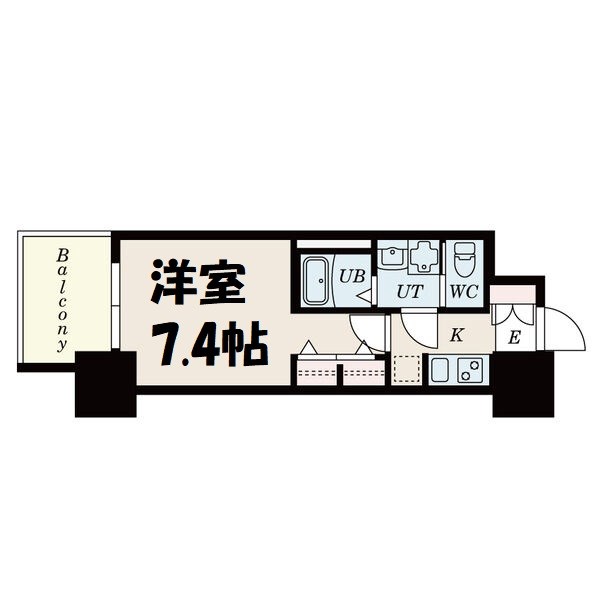 S-RESIDENCE堀田 間取り図