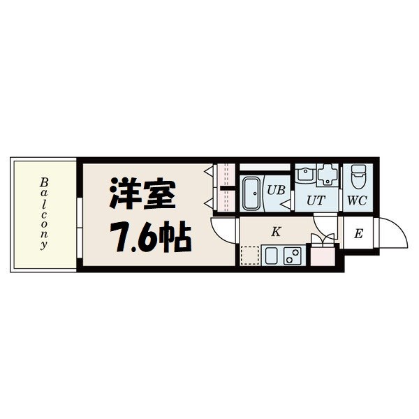 S-RESIDENCE堀田 間取り図
