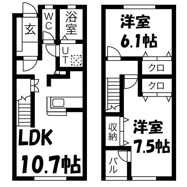 センキ2 間取り図