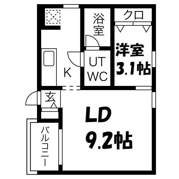 コレクション黒川 間取り図