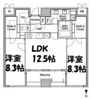 グラン・アベニュー栄 間取り図