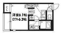 ハーモニーテラス生駒町Ⅱ 間取り図