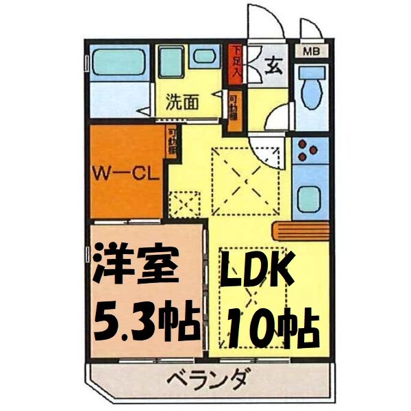 シャリオグランデ 間取り図