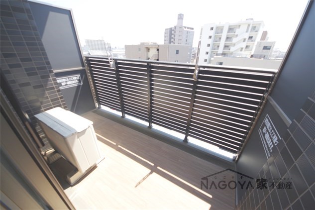 プレサンス新栄町ギャラント ベランダ