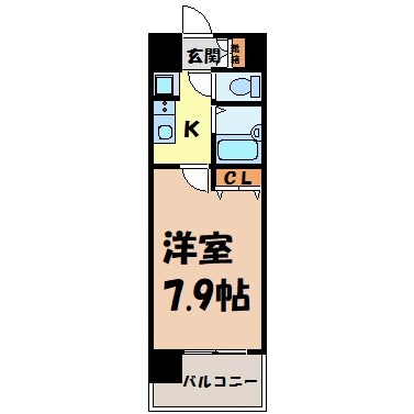 La　Douceur山王 間取り図