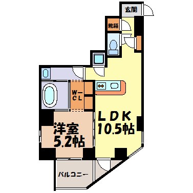 SK BUILDING-501 間取り