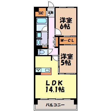 ヒヴィ・カーサ瑞穂 間取り図