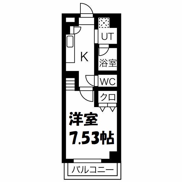 アールズコート新瑞橋駅前 間取り図