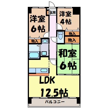 ｃｈａｎｇｕⅢ泉 間取り図