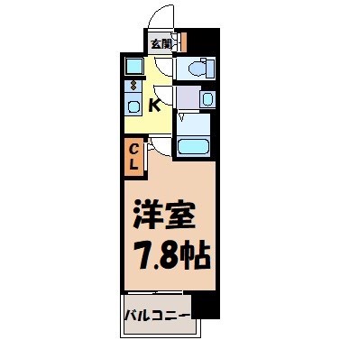 メイクスデザイン上前津 間取り図