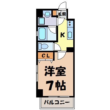 プロシード吹上 間取り図