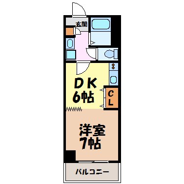 カーサビアンカ大村 間取り図