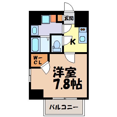 エスリード名古屋東別院 間取り図