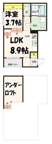 ラファータ名駅 間取り図