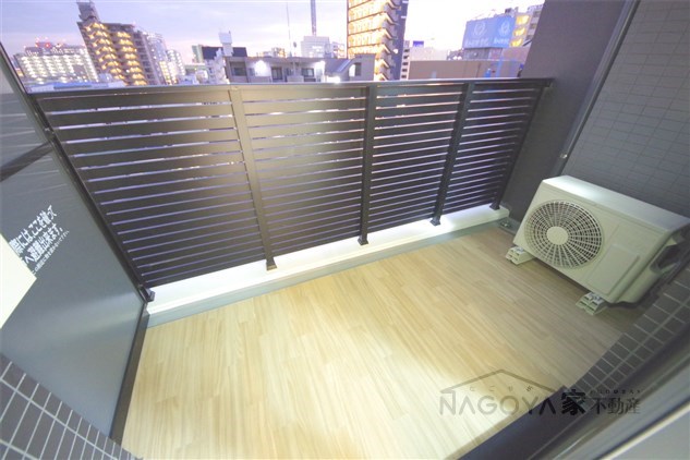 メイクス矢場町 ベランダ