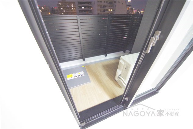 メイクス矢場町 ベランダ