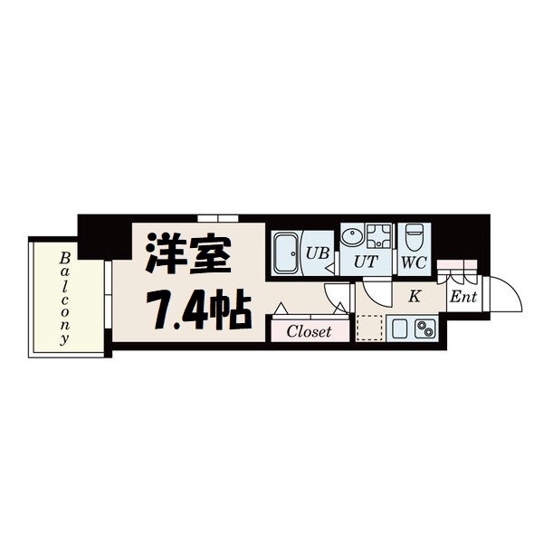 S-RESIDENCE名駅南 間取り図