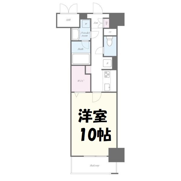 アロームドゥジョア 間取り図