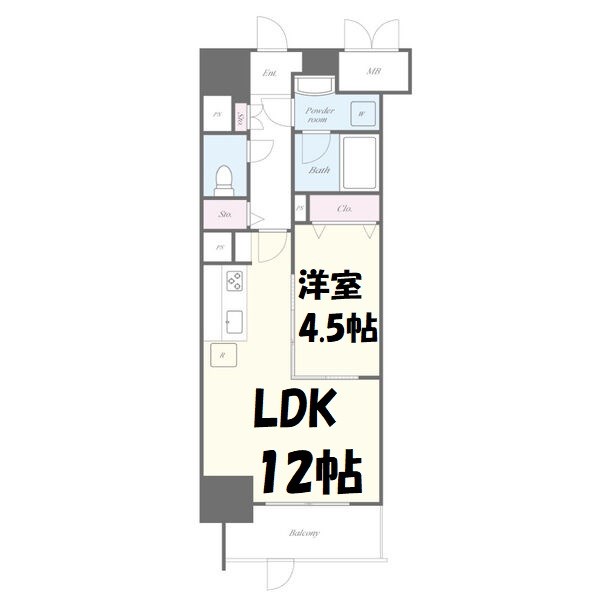 アロームドゥジョア 間取り図