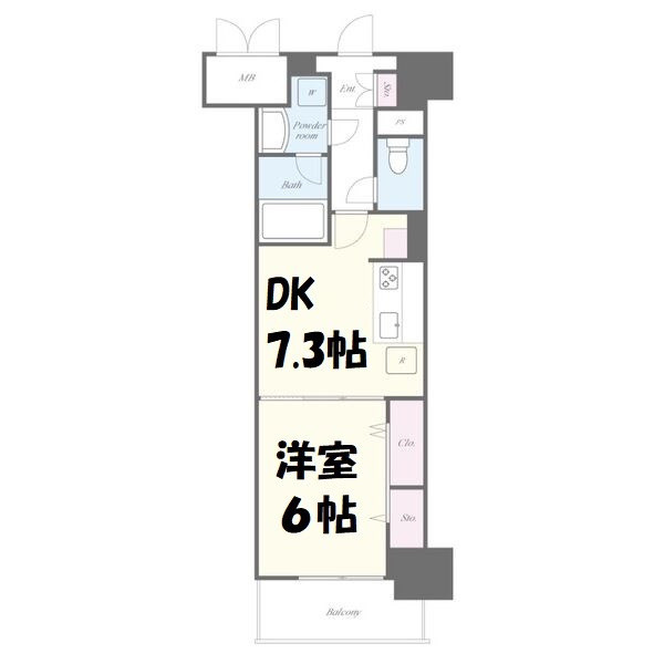 アロームドゥジョア 間取り図