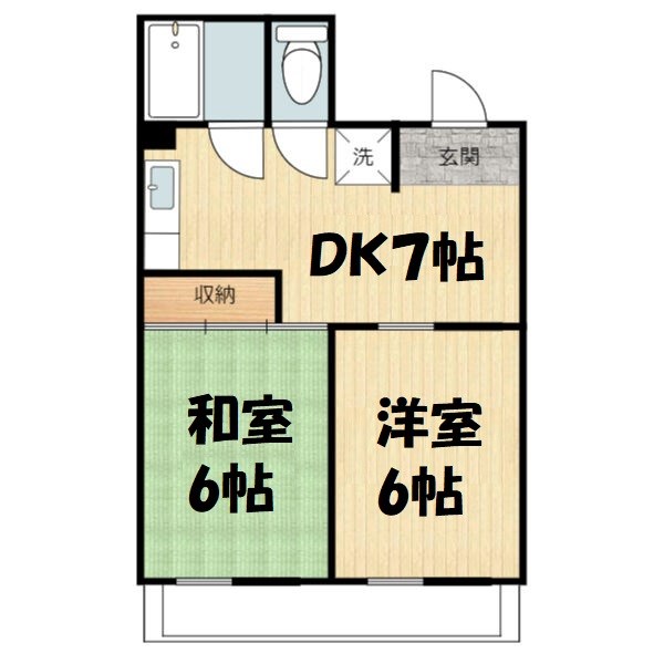 浅井第２ビル 間取り図