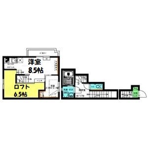 PENTAHILLS滝川町 間取り図