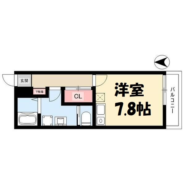 ラポール 間取り図