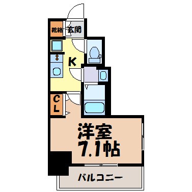 ディアレイシャス金山 間取り