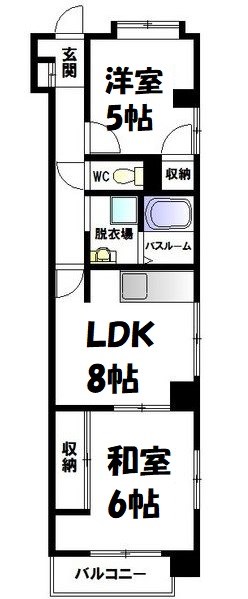 ミラ川名 間取り図