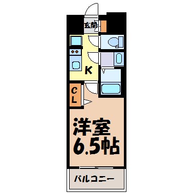 エステムコート名古屋グロース 間取り図