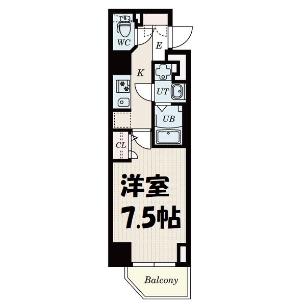 S-RESIDENCE名駅 間取り図