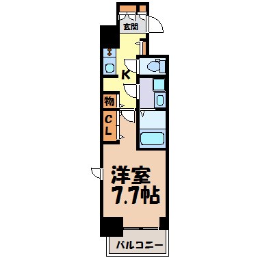 S-RESIDENCE葵Ⅱ 間取り図