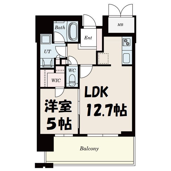 ローレルタワー名古屋栄 間取り図